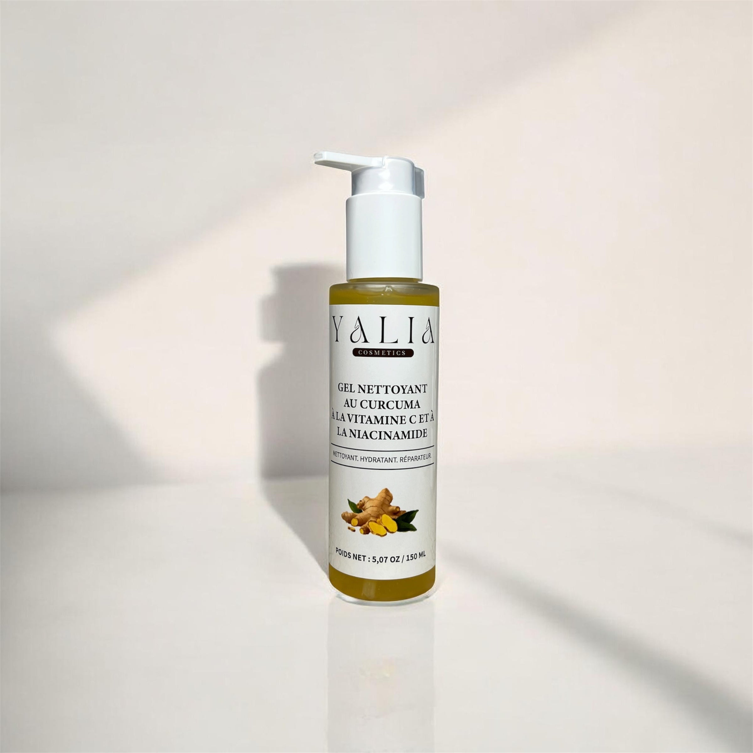Gel nettoyant Curcuma, Vitamine  c & Niacinamide