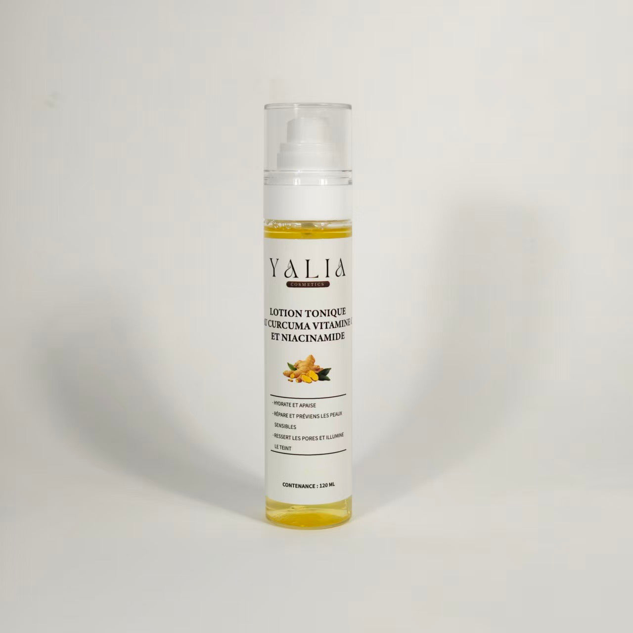 Lotion Tonique au Curcuma, Vitamine C & Niacinamide