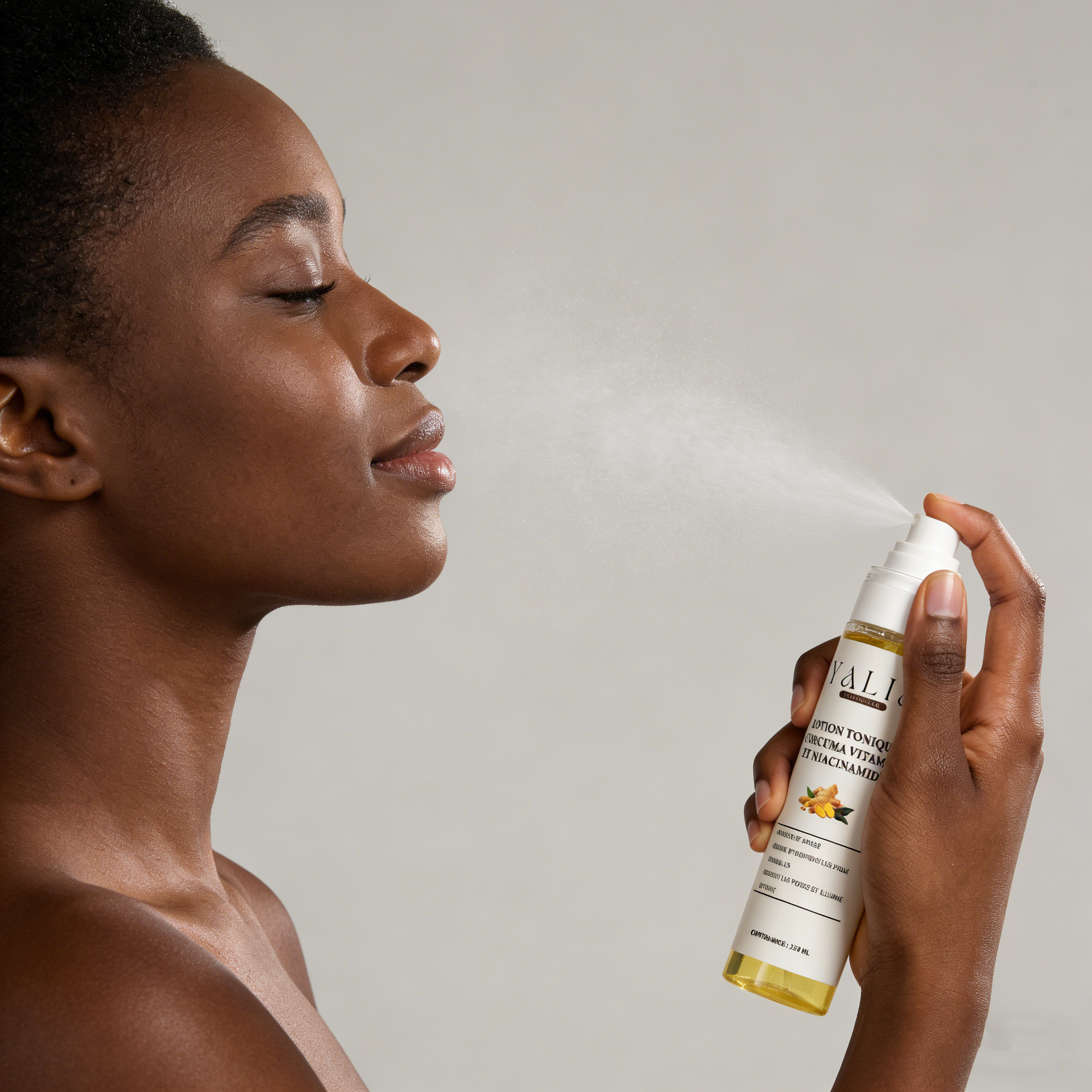 Lotion Tonique au Curcuma, Vitamine C & Niacinamide