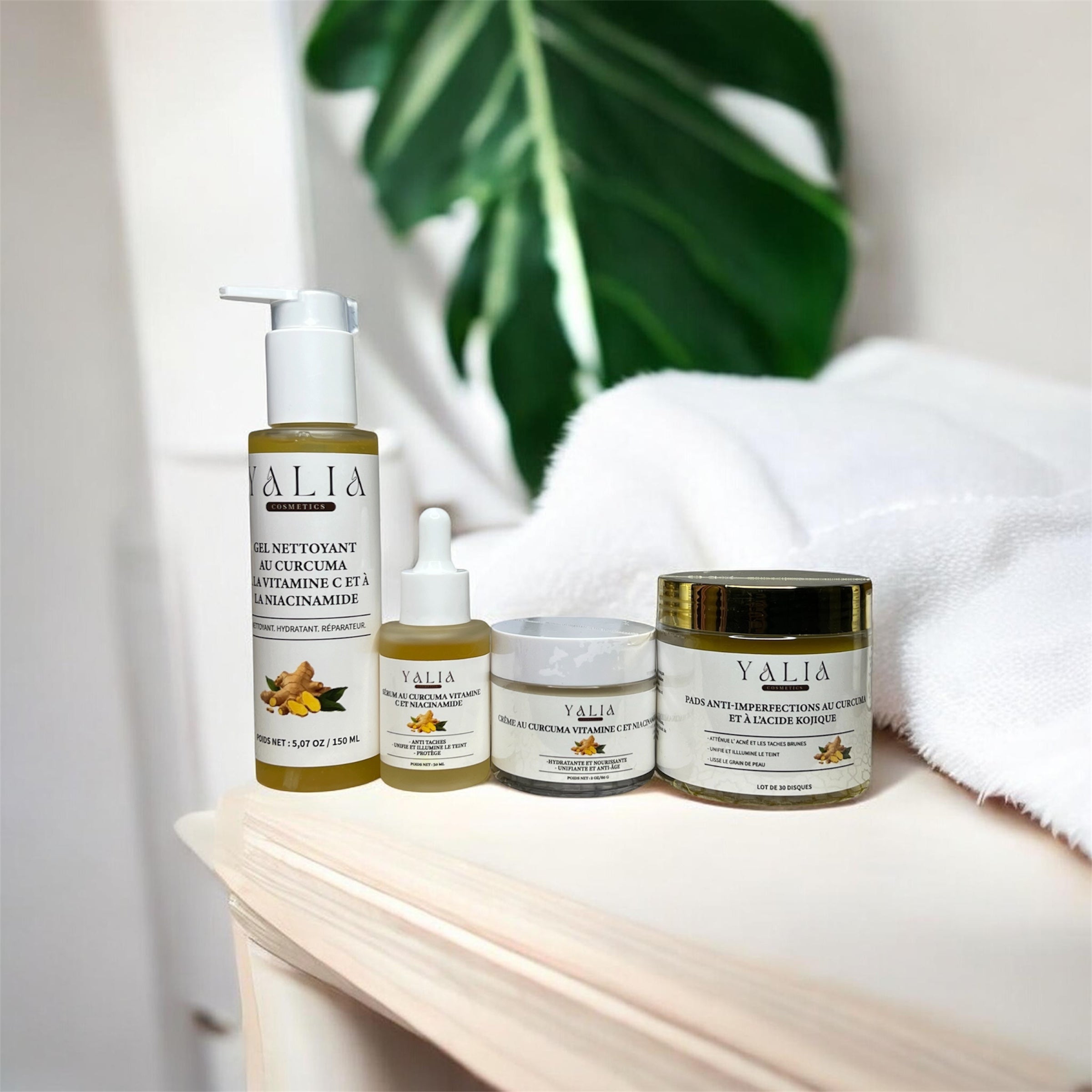 Kit Curcuma, Vitamine C & Niacinamide