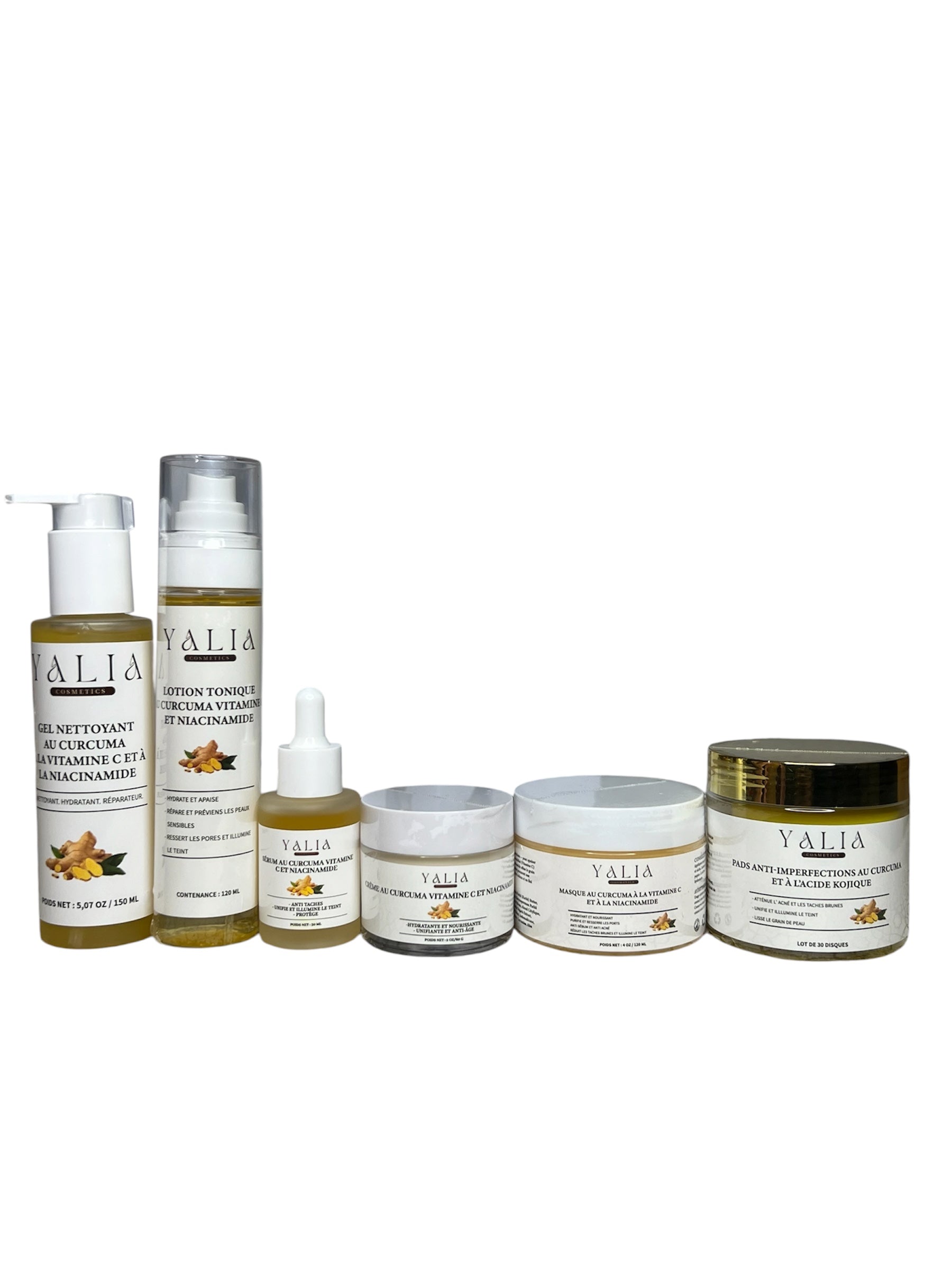 Gamme Curcuma, Vitamine C & Niacinamide