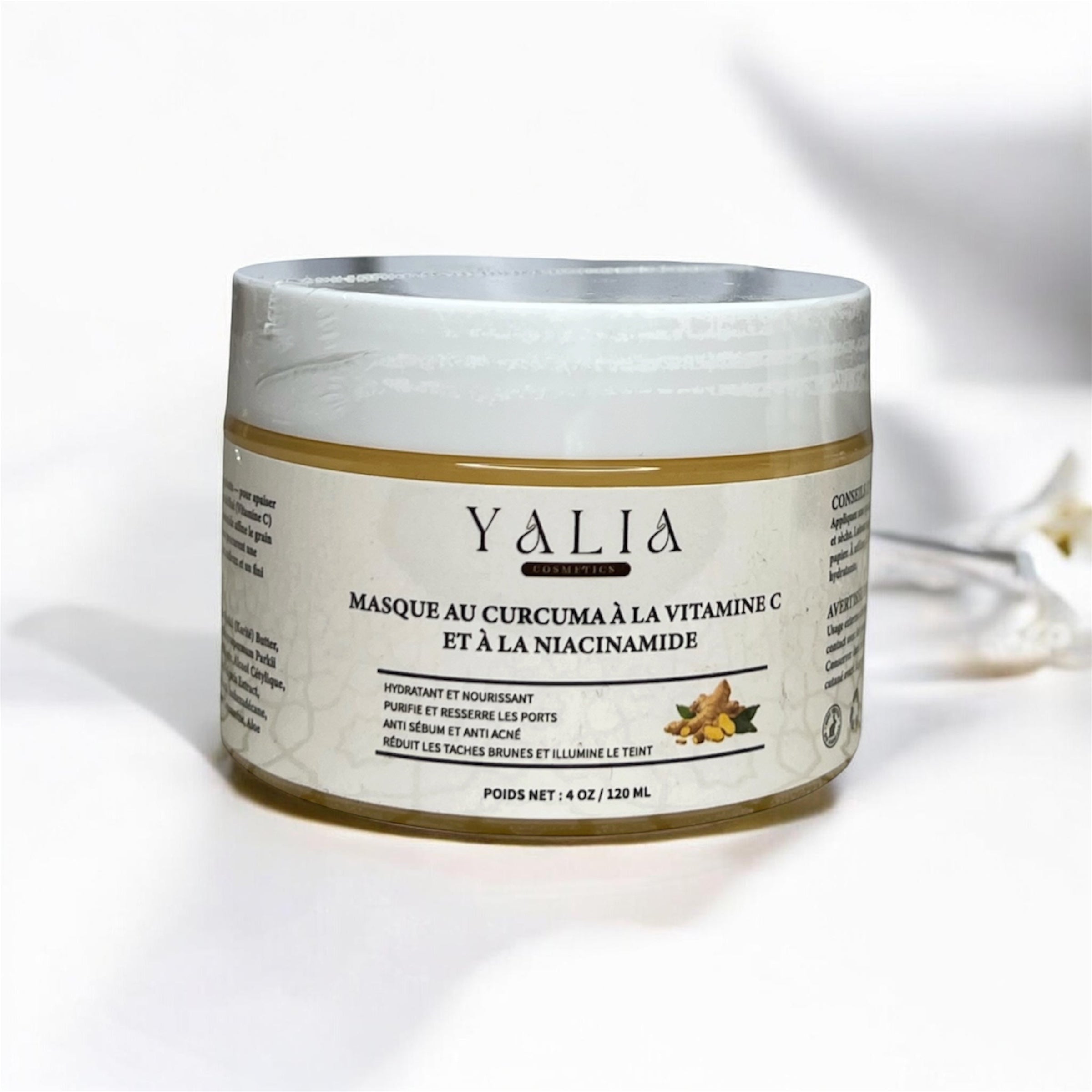 Masque Curcuma,Vitamine C & Niacinamide