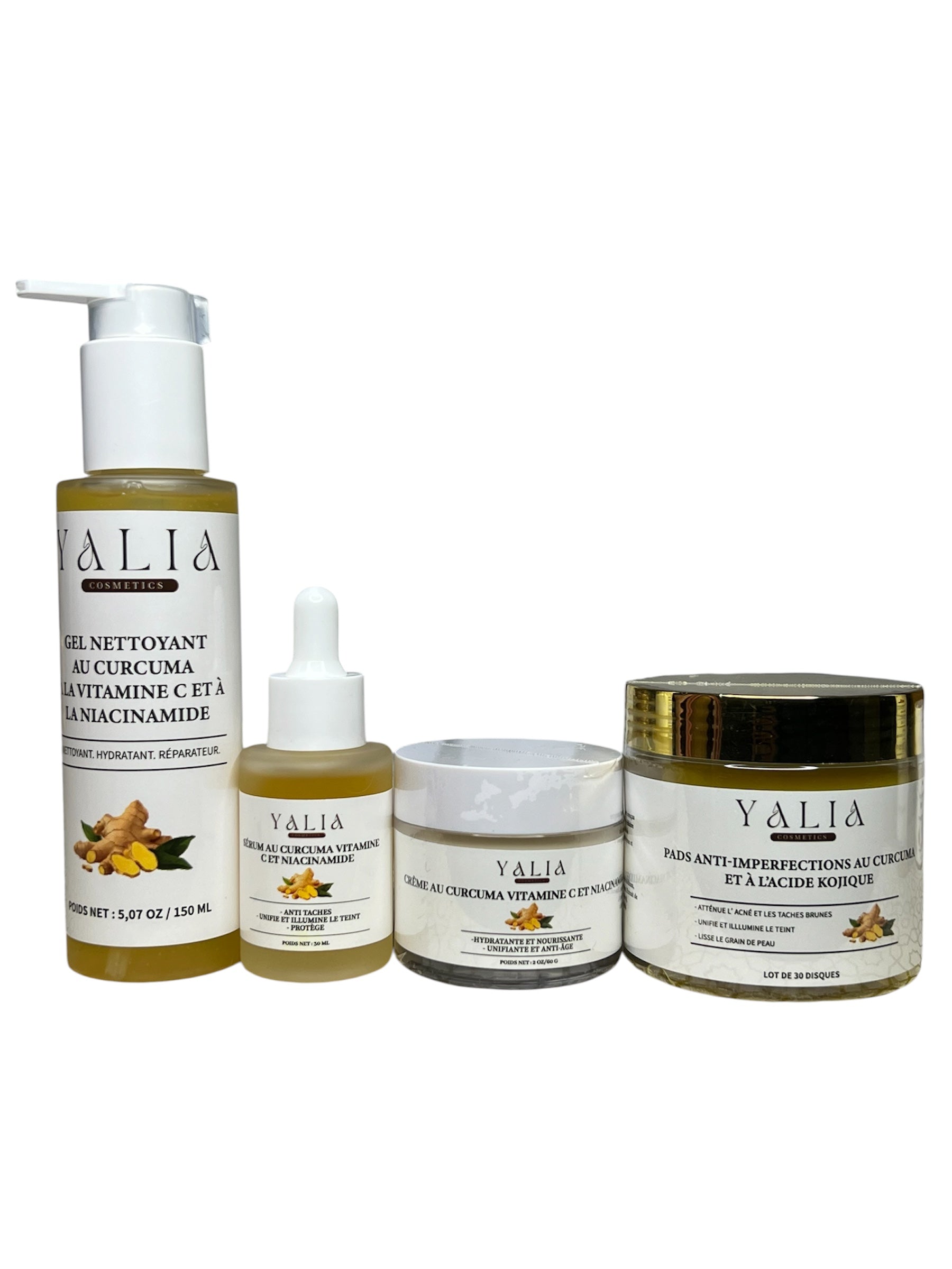 Kit Curcuma, Vitamine C & Niacinamide