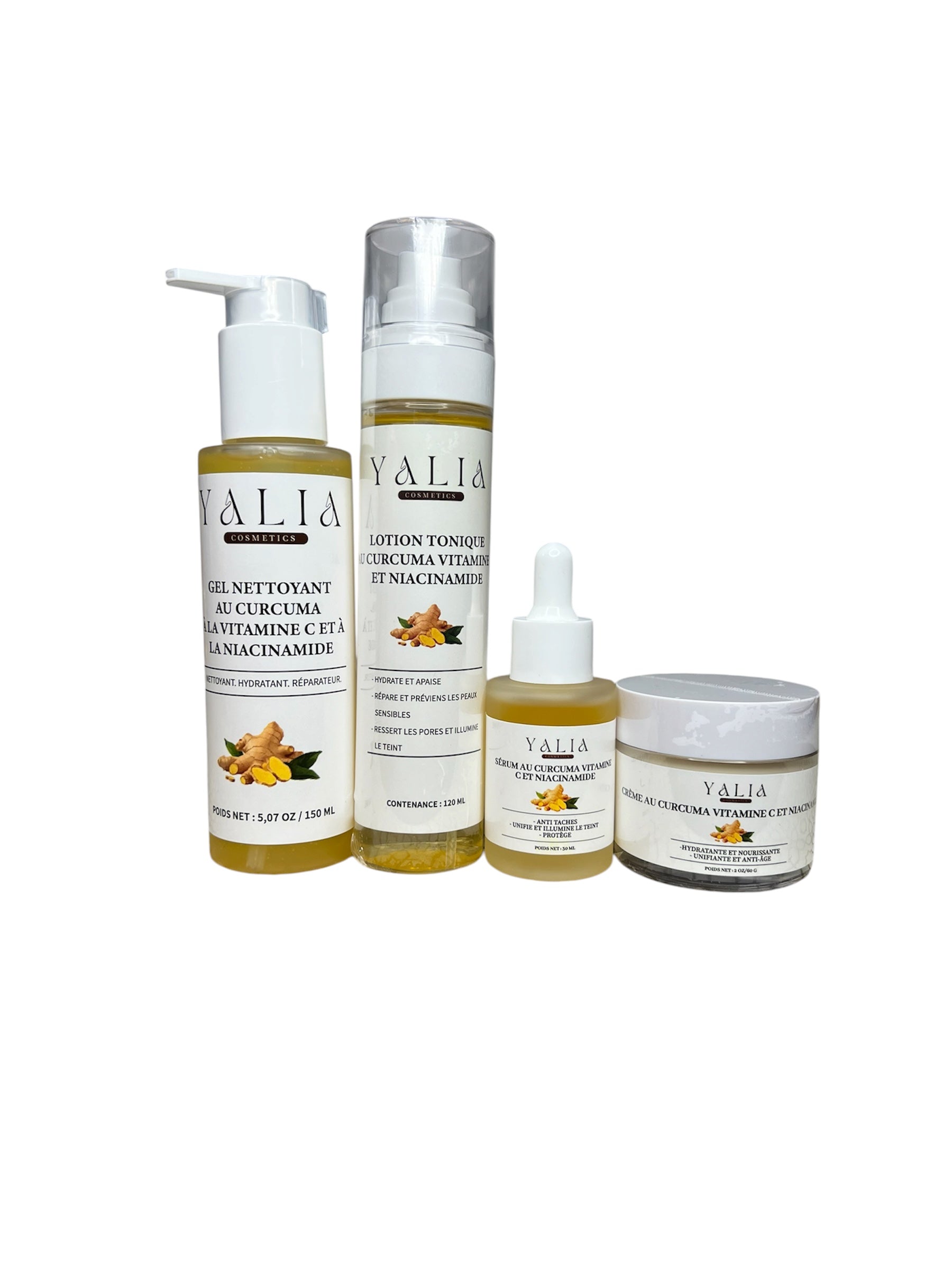 Kit Curcuma, Vitamine C & Niacinamide
