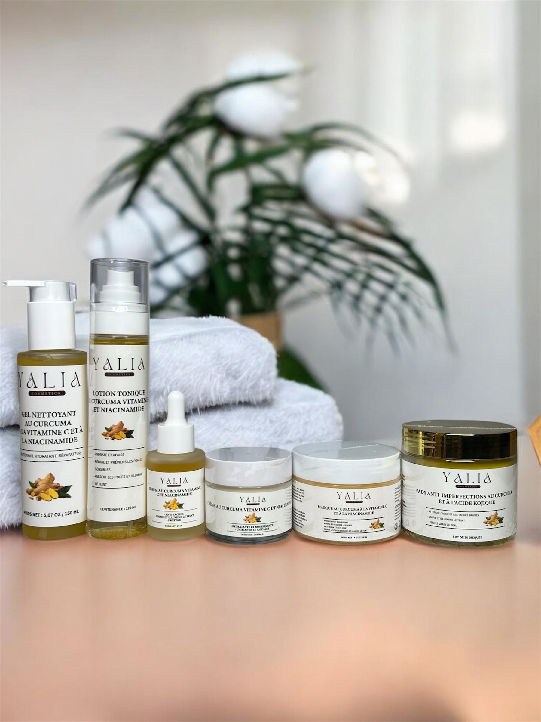 Gamme Curcuma, Vitamine C & Niacinamide